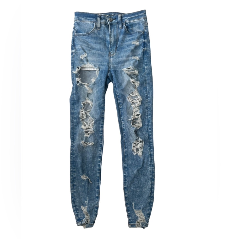 American Eagle Super High-Rise Jegging - Size 00 X-short